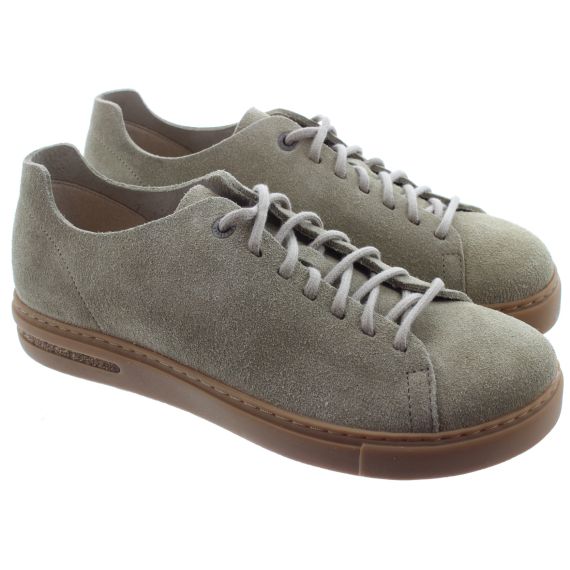 BIRKENSTOCK Ladies Bend Low Decon Shoes In Taupe Suede