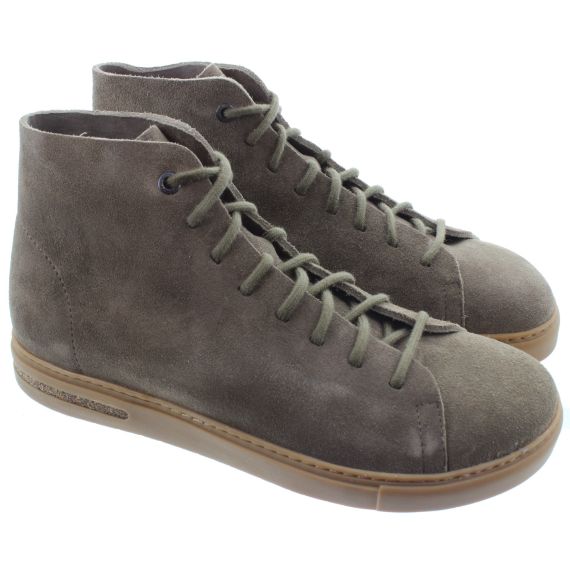 BIRKENSTOCK Mens Bend Mid Decon Boots In Grey Taupe