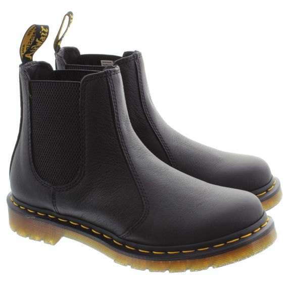 DR MARTENS Adults 2976 Virginia Chelsea Boots In Black