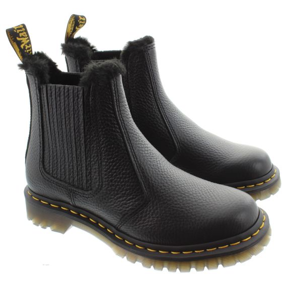 DR MARTENS Ladies 2976 Leonore 2 Chelsea Boots In Black
