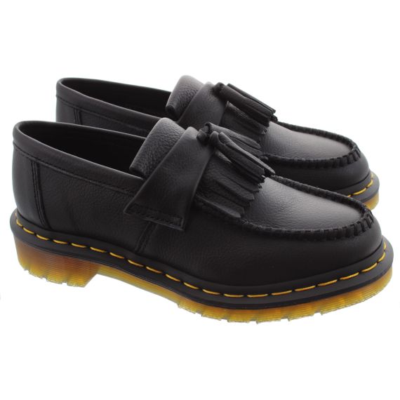 DR MARTENS Ladies Adrian Virginia Loafers In Black