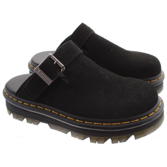 DR MARTENS Ladies Zebzag Mules In Black