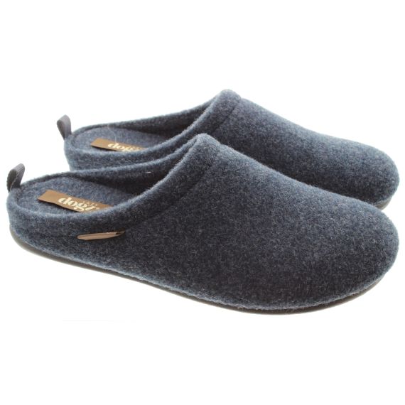 LAZY_DOGZ Mens Lee Slippers In Navy