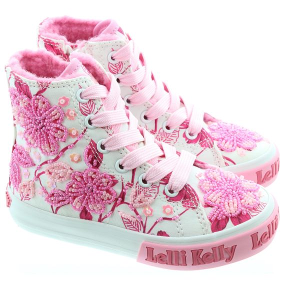 LELLI KELLY Kids LK3852 Brooke Boots In White