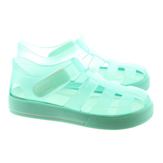 IGOR Kids IGOR Star Brillo Sandal in Aqua