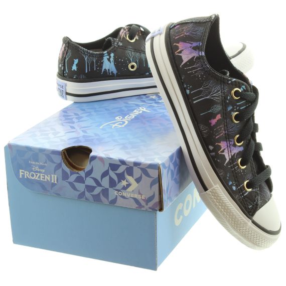 CONVERSE Kids Sisters Journey Lace Shoes In Black