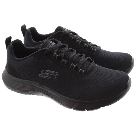 SKECHERS Skechers 150201 Wide Flex Appeal Trainers In Black