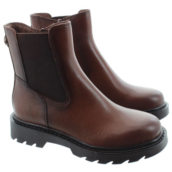 TAMARIS Tamaris 25429 Zip Ankle Boots In Tan