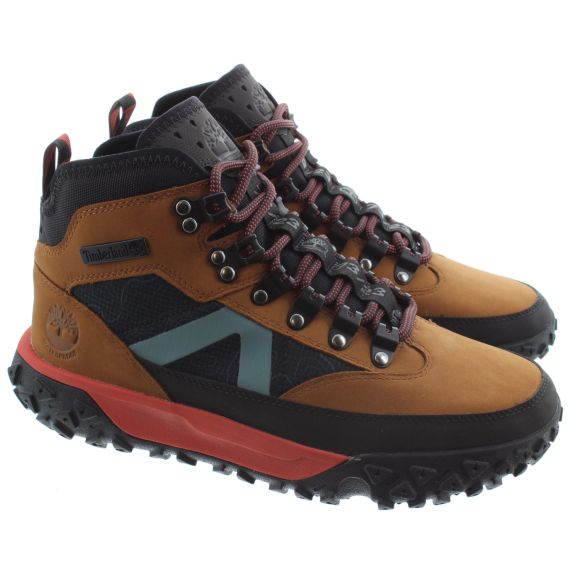 TIMBERLAND Mens GreenStride Motion 6 Waterproof Boots In Tan