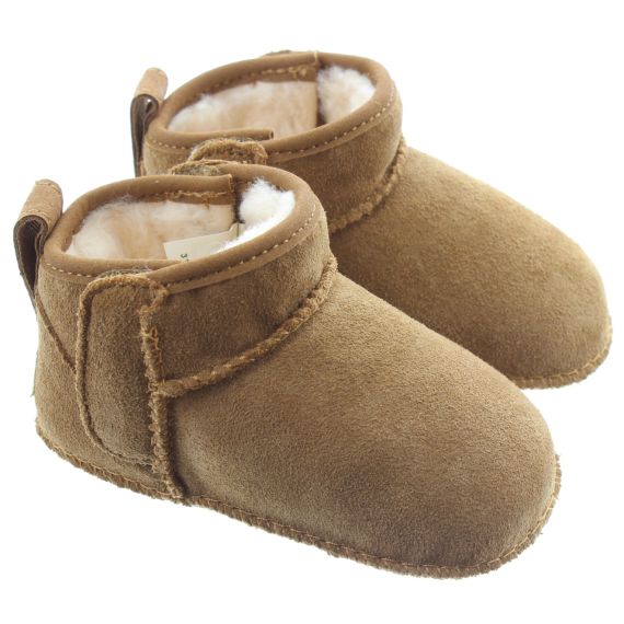 UGG Baby Ultra Mini Boots In Chestnut