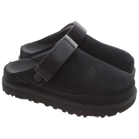 UGG Ladies Goldenstar Clogs In Black