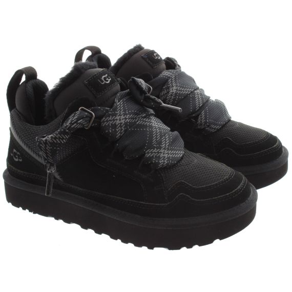UGG Ladies Lowmel Trainers In Black
