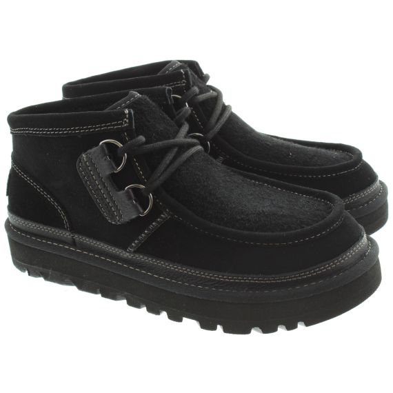 UGG Mens Haydon Moccasin Boots In Black