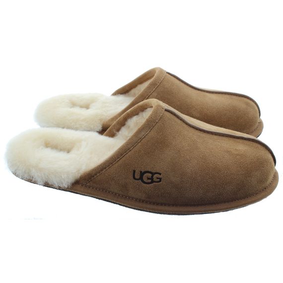 UGG Scuff Mens Slippers in Chestnut